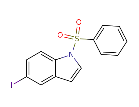 1H-Indole, 5-iodo-1-(phenylsulfonyl)-