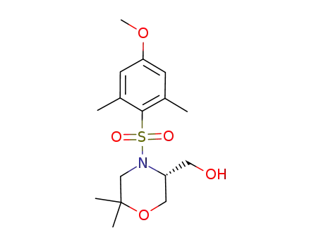 (R)-(4-(4-methoxy-2,6-dimethylphenylsulfonyl)-6,6-dimethylmorpholin-3-yl)methanol