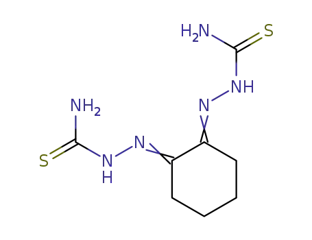 Molecular Structure of 19901-06-5 ((1Z,2E)-cyclohexane-1,2-dione dithiosemicarbazone)