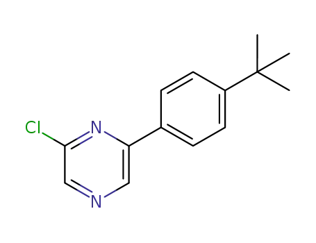 2-클로로-6-[4-(1,1-디메틸에틸)페닐]피라진