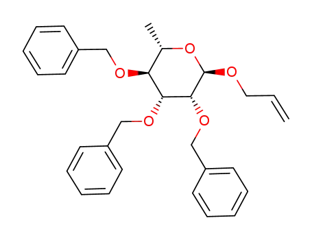 2-allyloxy-3,4,5-tris-benzyloxy-6-methyl-tetrahydro-pyran