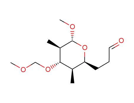 (2S,3S,4S,5R,6R)-3-(6-methoxy-4-methoxymethoxy-3,5-dimethyltetrahydropyran-2-yl)propionaldehyde