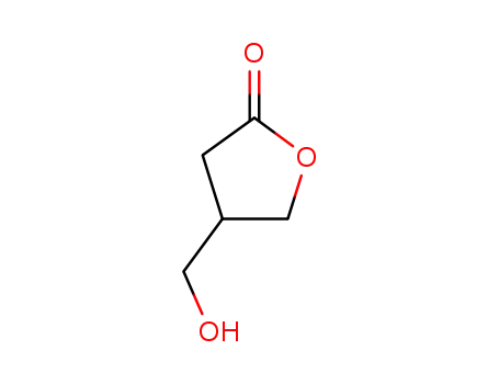 Molecular Structure of 36679-81-9 (4-(hydroxymethyl)dihydrofuran-2(3H)-one)
