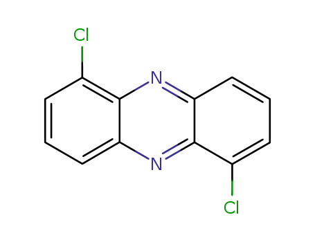 Molecular Structure of 13398-81-7 (Phenazine, 1,6-dichloro-)