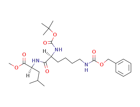 Boc-Lys(εZ)-Leu-OMe