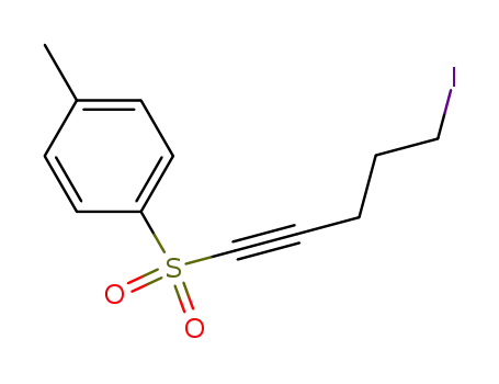 Benzene, 1-[(5-iodo-1-pentynyl)sulfonyl]-4-methyl-