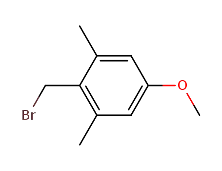 Molecular Structure of 61000-22-4 (2,6-Dimethyl-4-methoxybenzyl bromide)