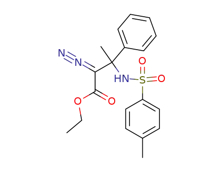 Benzenepropanoic acid,
a-diazo-b-methyl-b-[[(4-methylphenyl)sulfonyl]amino]-, ethyl ester