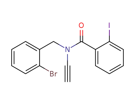 N-(2-bromobenzyl)-N-ethynyl-2-iodobenzamide