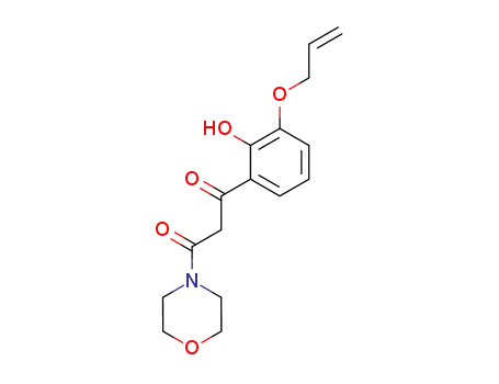 1,3-Propanedione,
1-[2-hydroxy-3-(2-propen-1-yloxy)phenyl]-3-(4-morpholinyl)-