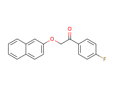 Molecular Structure of 296278-02-9 (1-(4-fluorophenyl)-2-(2-naphthyloxy)ethanone)