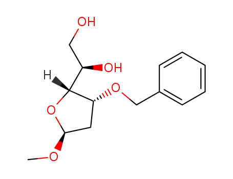 methyl 3-O-benzyl-2-deoxy-α-D-arabino-hexofuranoside