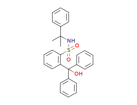 2-(hydroxydiphenylmethyl)-N-(2-phenylpropan-2-yl)benzenesulfonamide