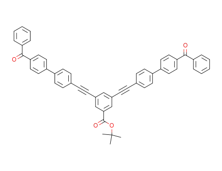 t-butyl 3,5-di(benzoylbiphenylethynyl)benzoate