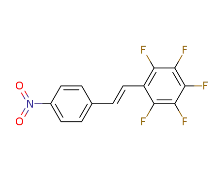 Benzene, pentafluoro[(1E)-2-(4-nitrophenyl)ethenyl]-