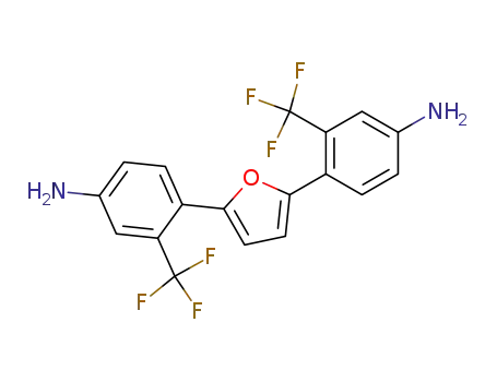 2,5-bis(4-amino-2-trifluoromethylphenyl)furan