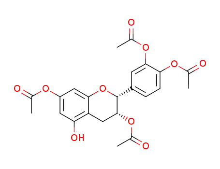 3,7,3',4'-tetraacetyl (-)-epicatechin