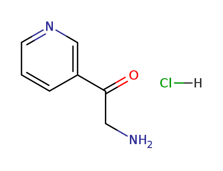 2-amino-1-(pyridin-3-yl)ethanone hydrochloride (1:1)