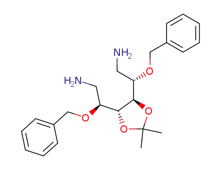 1,6-dianino-2,5-di-O-benzyl-1,6-dideoxy-3,4-O-methylethylidene-L-iditol