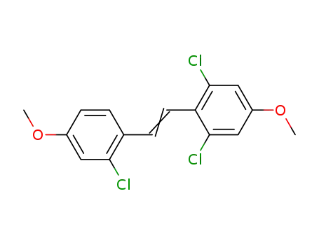 (E/Z)-1-(2-chloro-4-methoxyphenyl)-2-(2,6-dichloro-4-methoxyphenyl)ethene