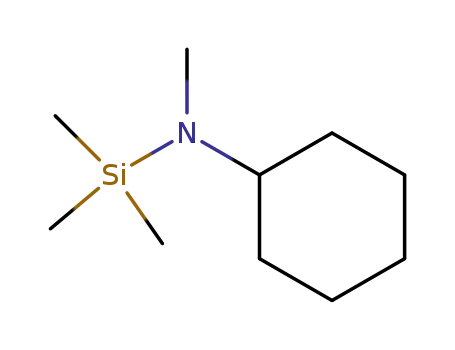 Molecular Structure of 950188-56-4 (N-trimethylsilyl N-methylcyclohexylamine)
