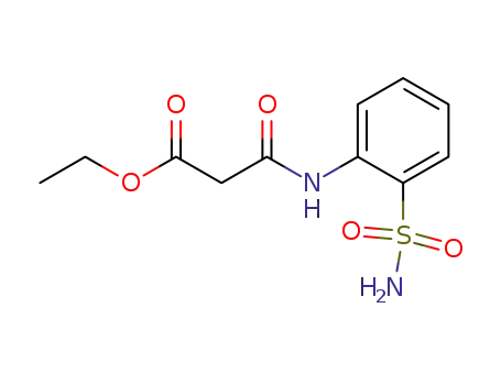 Propanoic acid, 3-[[2-(aminosulfonyl)phenyl]amino]-3-oxo-, ethyl ester
