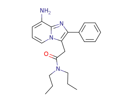 2-(8-amino-2-phenyl-imidazo[1,2-<i>a</i>]pyridin-3-yl)-<i>N</i>,<i>N</i>-dipropyl-acetamide