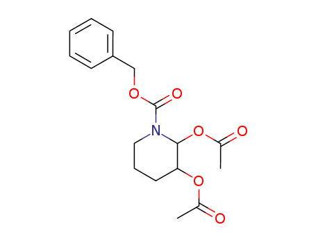 2,3-Diacetoxy-N-benzyloxycarbonylpiperidine
