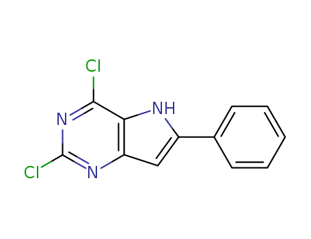 2,4-DICHLORO-6-PHENYL-5H-PYRROLO[3,2-D]PYRIMIDINE  CAS NO.237435-80-2