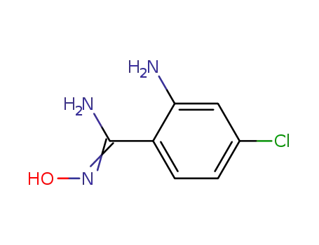 Benzenecarboximidamide, 2-amino-4-chloro-N-hydroxy-