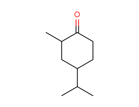 Molecular Structure of 1538-18-7 (4-isopropyl-2-methylcyclohexan-1-one)