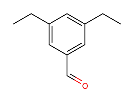 Molecular Structure of 81698-95-5 (3,5-Diethylbenzaldehyde)