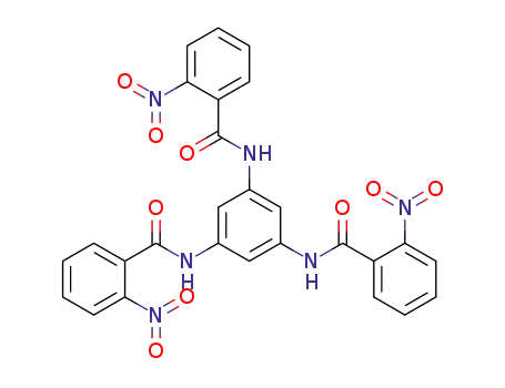 Molecular Structure of 475561-78-5 (N,N',N''-(benzene-1,3,5-triyl)tris(2-nitrobenzamide))