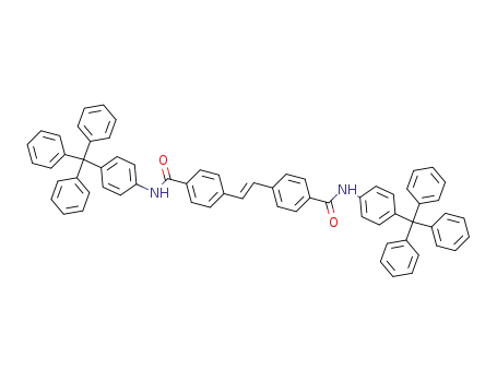 N,N'-bis<4-(triphenylmethyl)phenyl>-4,4'-stilbenedicarboxamide