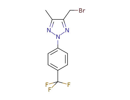 4-bromomethyl-5-methyl-2-(4-trifluoromethyl-phenyl)-2H-[1,2,3]triazole