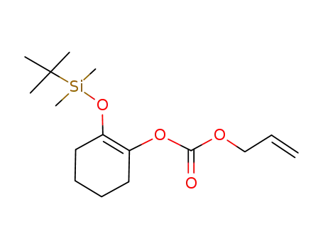 carbonic acid allyl ester 2-(tert-butyl-dimethyl-silanyloxy)-cyclohex-1-enyl ester