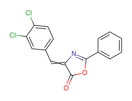 5(4H)-Oxazolone,4-[(3,4-dichlorophenyl)methylene]-2-phenyl- cas  1037-02-1