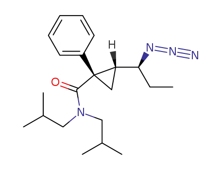 (1S,2R)-1-phenyl-2-[(S)-1-azidopropyl]-N,N-di-isobutylcyclopropanecarboxamide