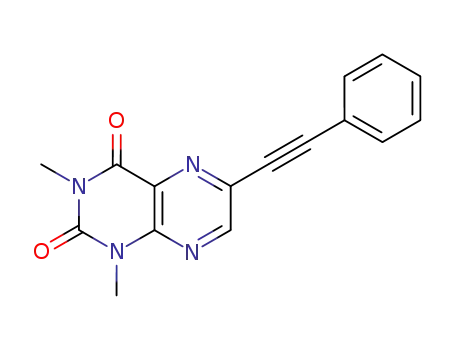 6-(Phenylethynyl)-1,3-dimethylpteridine-2,4(1H,3H)-dione
