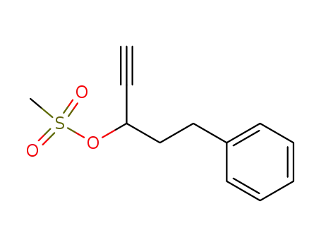 Benzenepropanol, a-ethynyl-, methanesulfonate