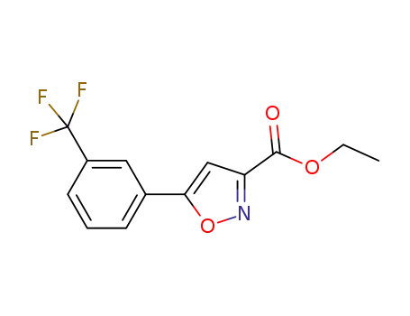 Ethyl 5-[3-(trifluoromethyl)phenyl]-1,2-oxazole-3-carboxylate