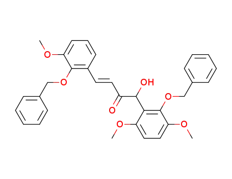 (E)-1-(2-benzyloxy-3,6-dimethoxyphenyl)-4-(2-benzyloxy-3-methoxyphenyl)-1-hydroxybut-3-en-2-one