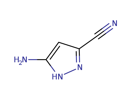 1H-Pyrazole-3-carbonitrile,5-amino-(9CI)