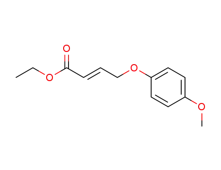 2-Butenoic acid, 4-(4-methoxyphenoxy)-, ethyl ester, (2E)-
