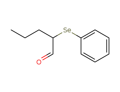 Molecular Structure of 121034-33-1 (Pentanal, 2-(phenylseleno)-)