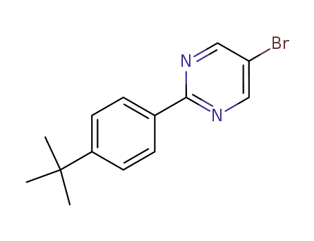 Pyrimidine, 5-bromo-2-[4-(1,1-dimethylethyl)phenyl]-