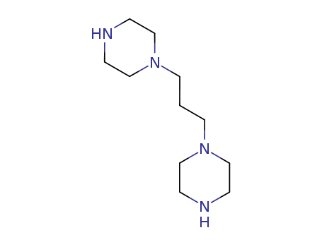 Molecular Structure of 19479-82-4 (Piperazine, 1,1'-(1,3-propanediyl)bis-)
