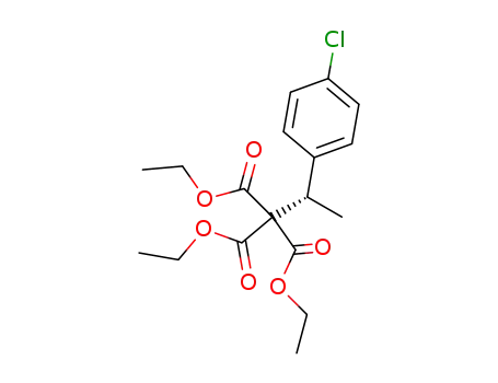 1,1,1-Propanetricarboxylic acid, 2-(4-chlorophenyl)-, triethyl ester, (2S)-