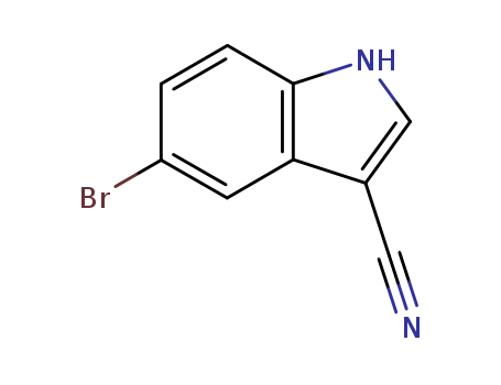 1H-Indole-3-carbonitrile, 5-bromo-