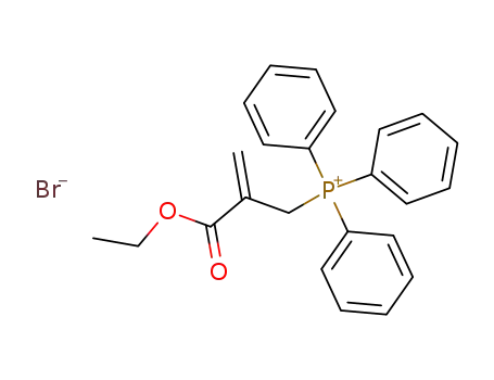 Molecular Structure of 38104-00-6 ([2-(ethoxycarbonyl)prop-2-en-1-yl](triphenyl)phosphonium)
